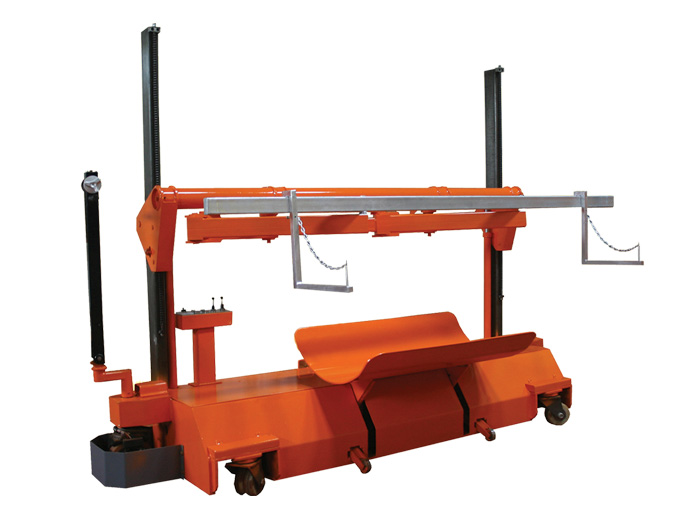XD-2000D-FZ Electric Beam & Heald Frame Bucket Trolley