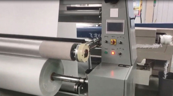7628 Electronic Fabric Center Rolling Machine